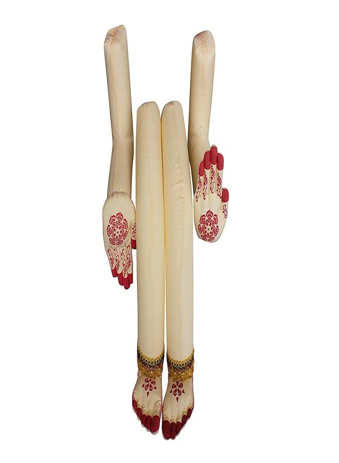 Veltic Fabric Hands And Legs For Goddess Decoration Ve210Hl, Fantasy, 2.5 Cm, 2.5 Cm, Cream - Image 1